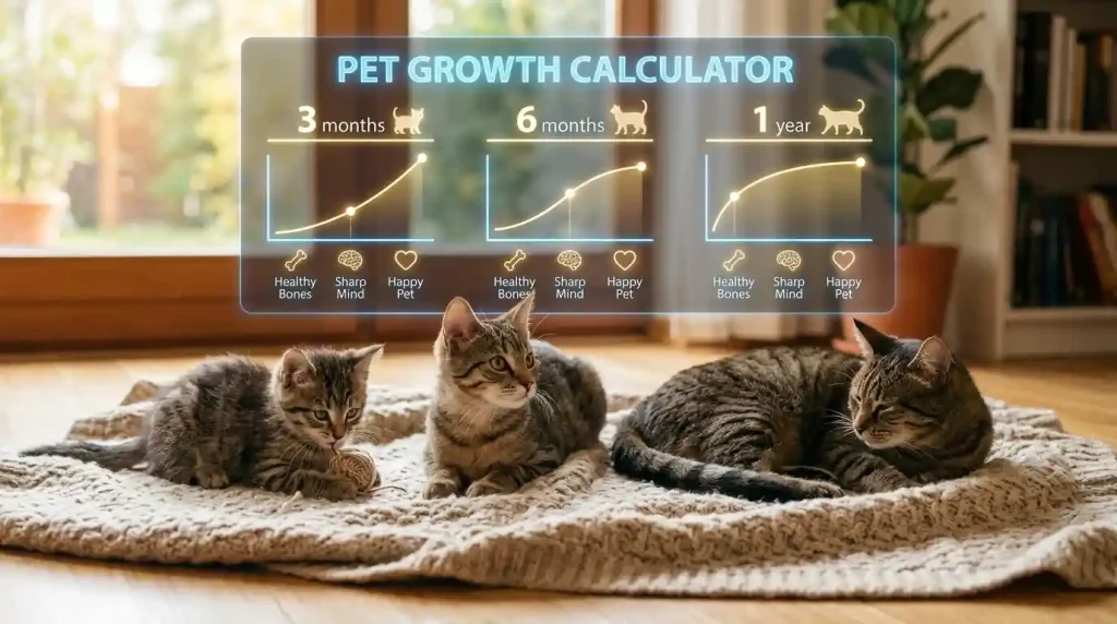 Pet growth chart.