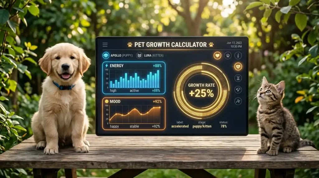 Pet Growth Calculator