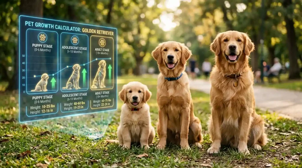 Pet growth chart