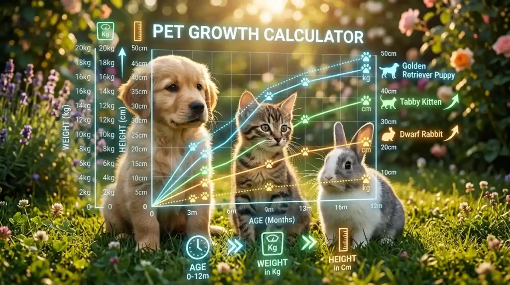 Pet growth chart