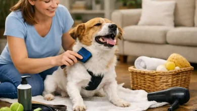 Groom a Dog at Home