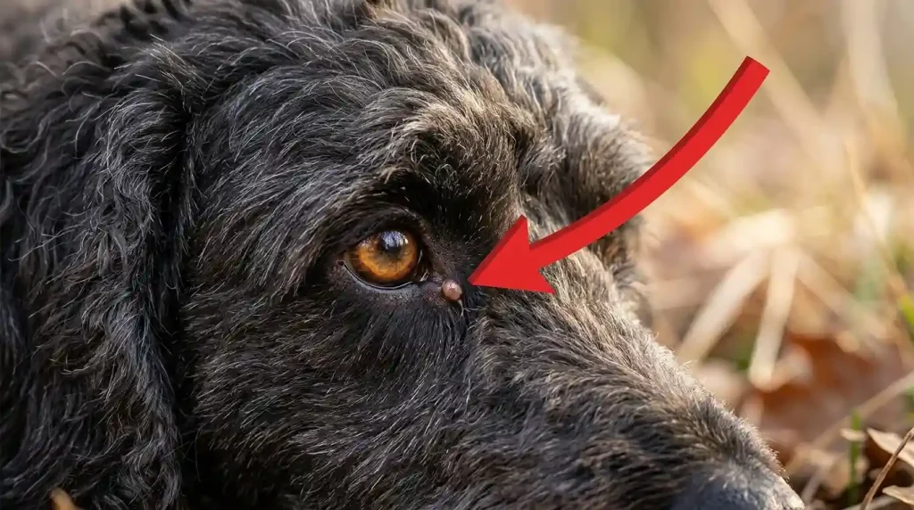 Dog Has Growth on Eyelid