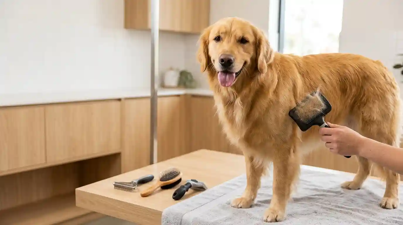 Best Brush for Golden Retriever Shedding