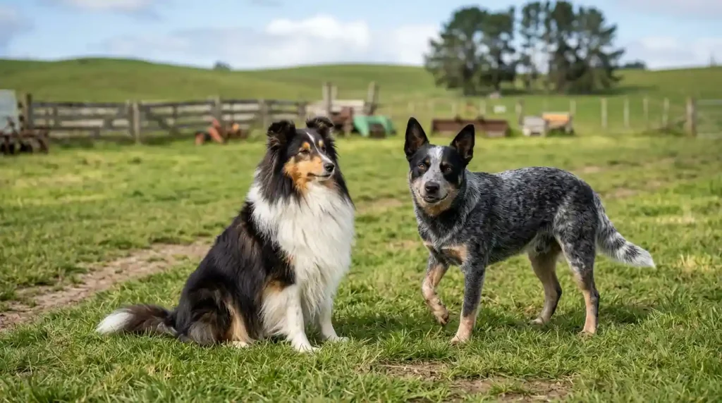 Smartest Dog Breeds: Shetland Sheepdogs and Australian Cattle Dogs
