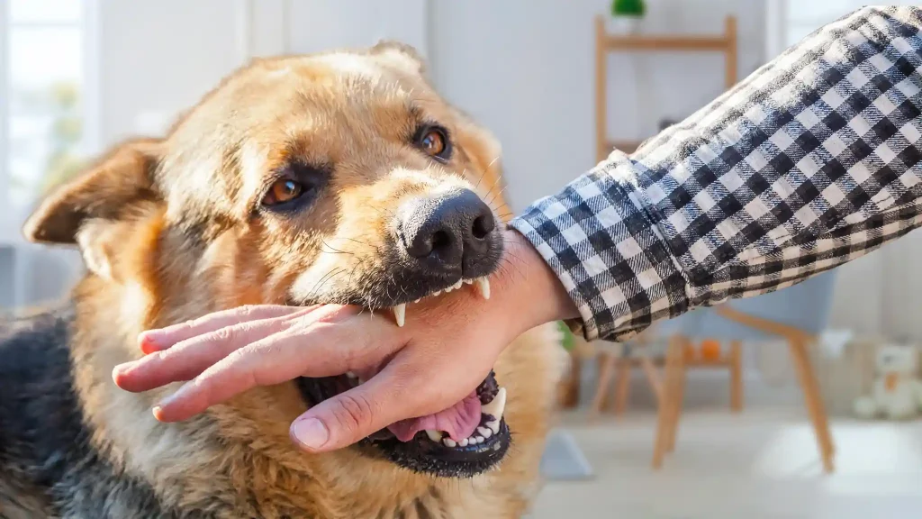 Stop a Puppy from Biting Hands