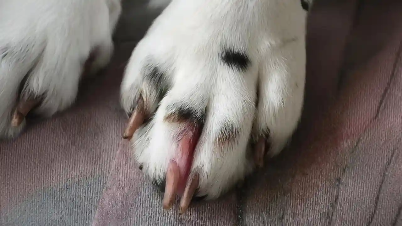 Dog Growth Between Toes