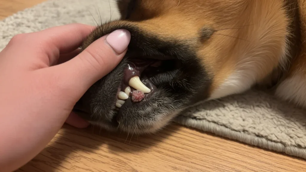 Dog Growth on Lip