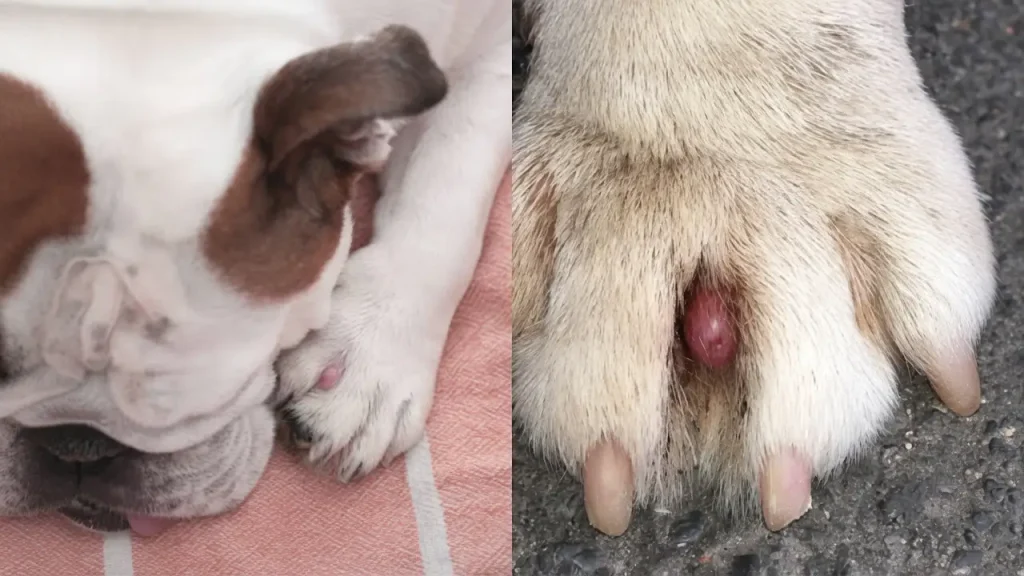 Dog Growth on Paw