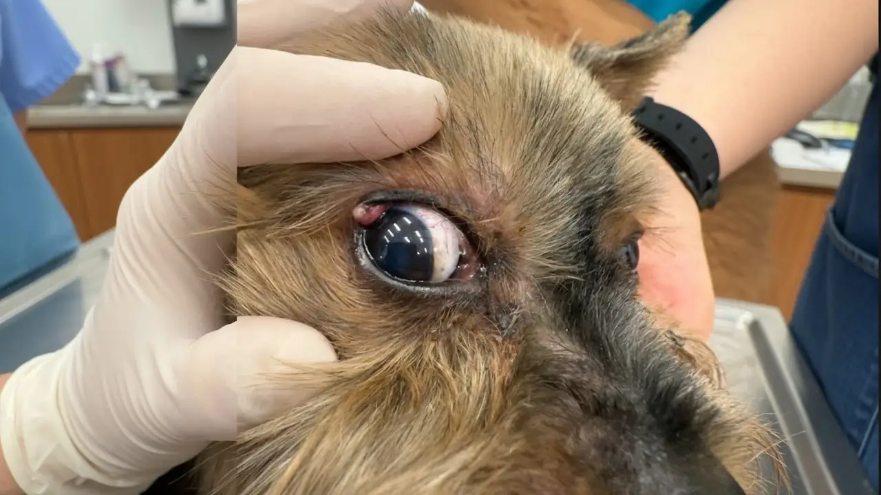 Dog Growth on Eyelid