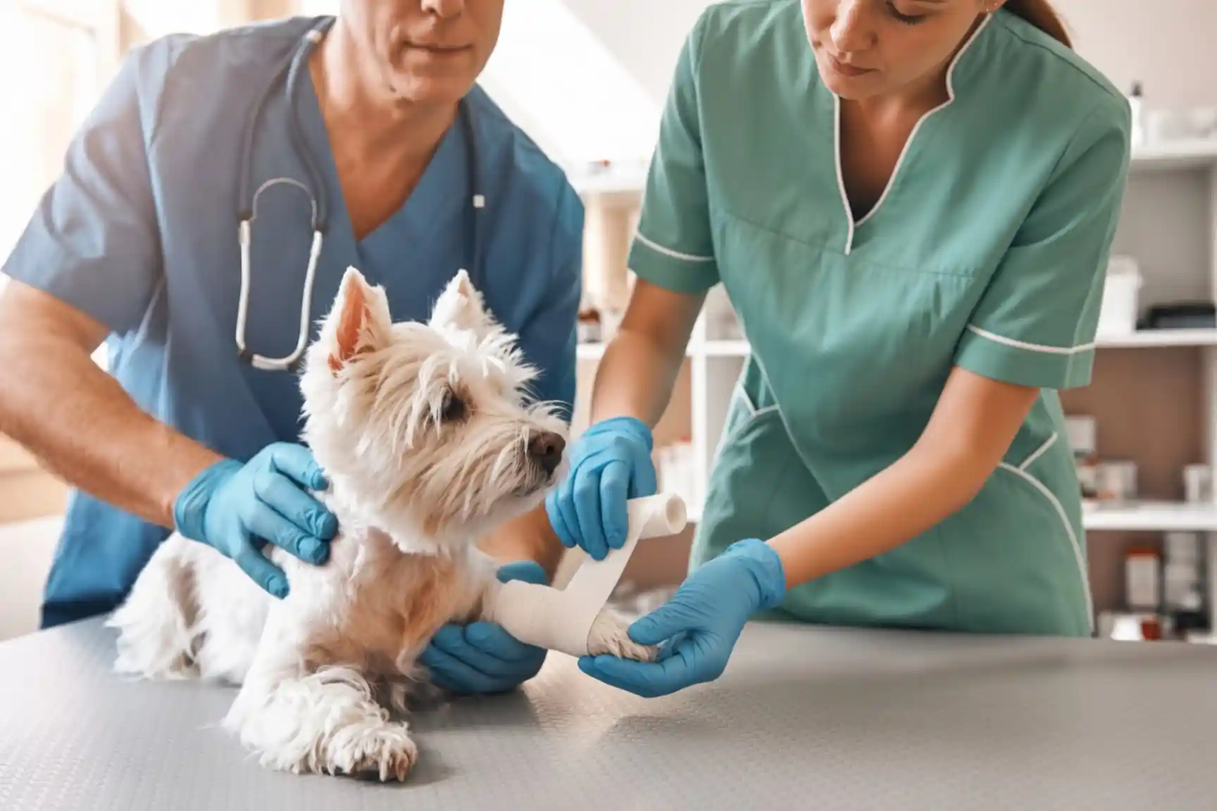 Groom a Dog After Surgery